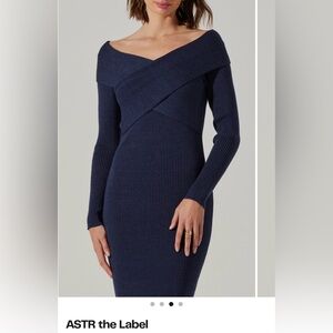 ASTR the Label - Anonna Long Sleeve sweater dress